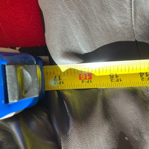 Lord & Taylor brown soft leather vintage 90’s jacket size medium used - Picture 6 of 7